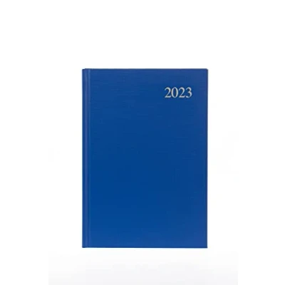 Afbeelding van Collins Essential Week to View 2023 Dagboek, Blauw, A5