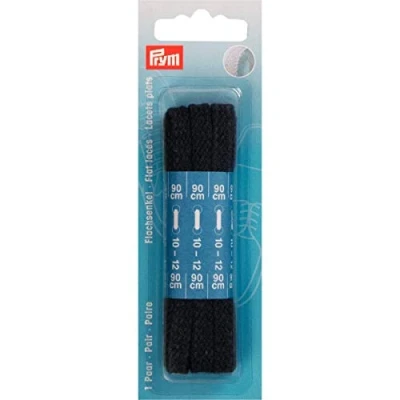 Afbeelding van Veters 90 cm marine / plat