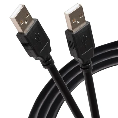 Afbeelding van Maplin USB A naar Kabel 0.75m Zwart