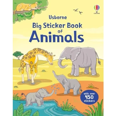 Afbeelding van Big Sticker Book of Animals (Usborne First Books): 1