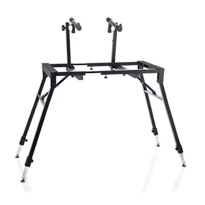 Afbeelding van MUSIC STORE B 99 TNA Keyboard Stand 2 Tier (Black) tafel