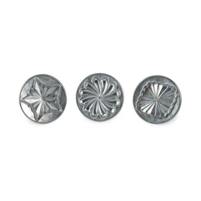 Afbeelding van Nordic Ware Koekjesstempel Pretty Pleated Set/3