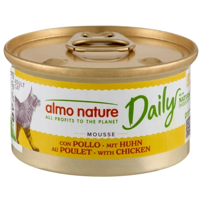 Afbeelding van 48x Almo Nature Daily Menu Mousse Kattenvoer Nat Kip 85 gr