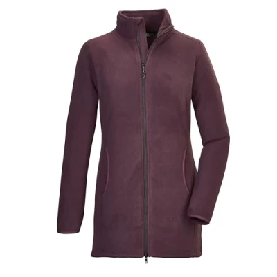 Afbeelding van Killtec KOW 110 Fleecevest Dames Lange rits fleece Plum