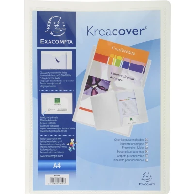 Afbeelding van Presentatiemap personaliseerbare kreacover® soepele pp A4 Exacompta