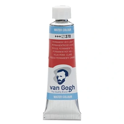 Afbeelding van Van Gogh Aquarelbuis 10 ml Permanent Rood Licht 370