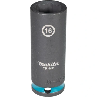 Afbeelding van Makita Krachtdop Impact Black, 3/8 16mm lang E 16330