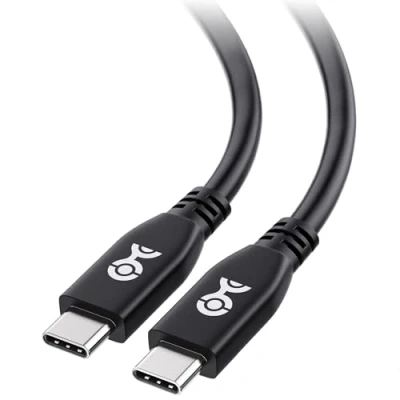 Afbeelding van Cable Matters USB4 kabel, 40 Gbit/s, ondersteunt 8K video en 240W opladen volledig compatibel met USB C Thunderbolt 4