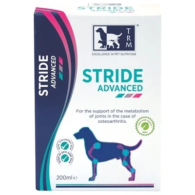 Afbeelding van TRM Stride Advanced Voedingssupplement Hond Gewrichtsmetabolisme bij Osteoartritis 500 ml