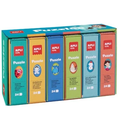 Afbeelding van Apli 13856 puzzel, verschillende modellen, 6 stuks