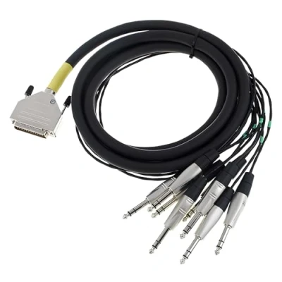 Afbeelding van Cordial Intro multicore D Sub/jack symm 8 voudig, Rean stekker, 3,0m Analoge kabels