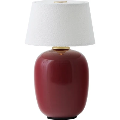 Afbeelding van Audo Copenhagen Torso tafellamp portable Ruby