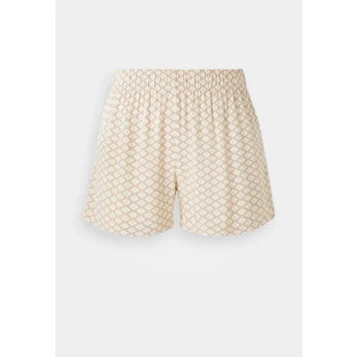 Afbeelding van LASCANA Pyjamabroek beige / wit