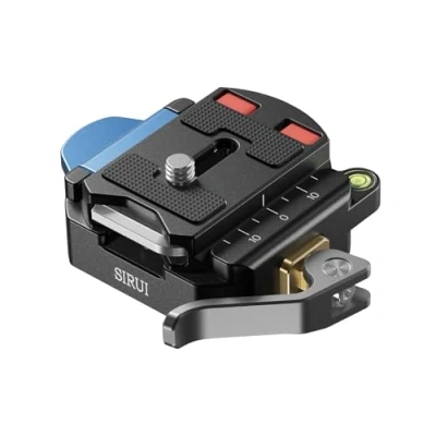 Afbeelding van Sirui Quick Release Plaat voor 38mm Vierkante Arca type en Klem Base Kit, Camera Mount Adapter met 1/4&quot; 3/8&quot; Draad, Attach Plate Statief Monopod DSLR Stabilizer, QC 55