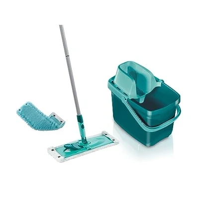 Afbeelding van Leifheit 55379 Combi Clean Vloerwisser M 33 Cm Compleet Systeem Micro Duo + Static Plus