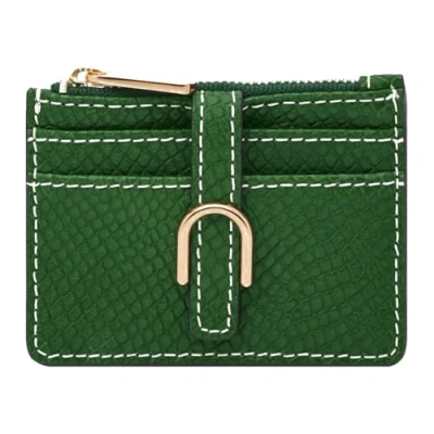 Afbeelding van FOSSIL Kaarthouder Vada Card Case Medium Green Groen