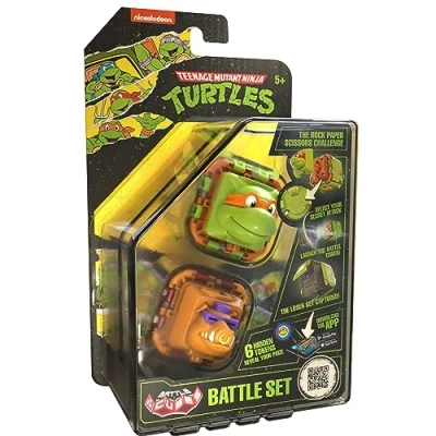 Afbeelding van TMNT Battle Cube Mikey VS Bebop Fidget Set