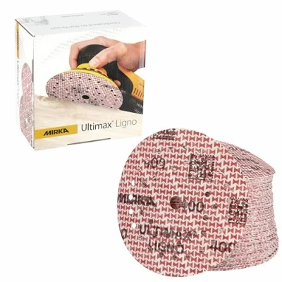 Afbeelding van Mirka ULTIMAX LIGNO 125mm Grip Multifit 400 100/Pack UL6M209941