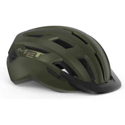 Afbeelding van MET Allroad MIPS Fietshelm Trekking Maat S Olive Iridescent Matt