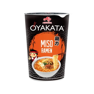 Afbeelding van Oyakata Instant Ramen Noodles Misosmaak in cup 63 g