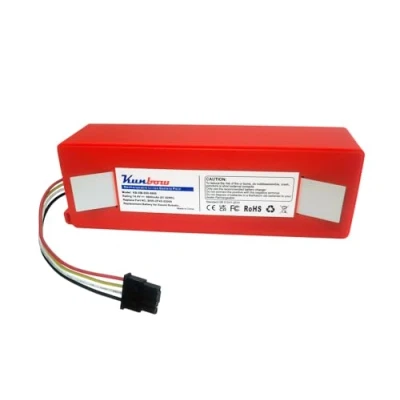 Afbeelding van Kunbow 6800mAh Li ion batterij, reservebatterij voor Xiaomi Mi Robot, Mijia 1e en 2e generatie, Roborock S4, S5, S6, S7, S50, S51, S55, S60, E201 stofzuiger. (14,4 V/97,92 Wh)