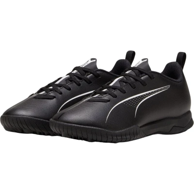 Afbeelding van Puma Ultra 5 PLAY TT JR Unisex Voetbalschoenen voor kunstgras kinderen, Maat: 38, Black/white Kunststof