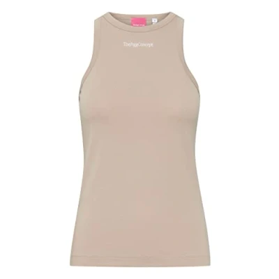 Afbeelding van Thejoggconcept Jcsimona Top, Dames, Maat: XS, Beige