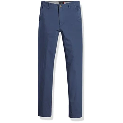 Afbeelding van Dockers Alpha Khaki 360 ocean blue Lt Wgt Twill Herenbroek, 29 32,