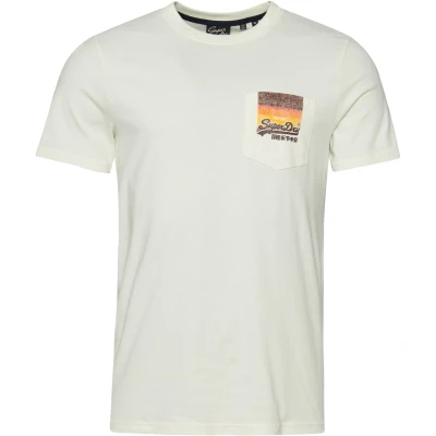 Afbeelding van Superdry Vintage Vl Cali T shirt Wit XL Man