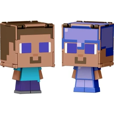 Afbeelding van Mattel MINECRAFT FLIPPIN&#039; FIGS Warden + Sculk Katalysator