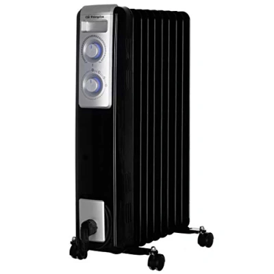 Afbeelding van Orbegozo Olieradiator RN 2000, 9 ribben, 2000 W, ledlicht, regelbare thermostaat, snoeropwikkeling, zwenkwielen