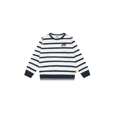 Afbeelding van Steiff Sharky Trui voor kinderen, Maat: 92, Bright white