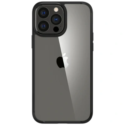 Afbeelding van Apple iPhone 13 Pro Hoesje Kunststof Spigen Hardcase/Backcover Zwart Telefoonhoesje Shockproof/Valbescherming