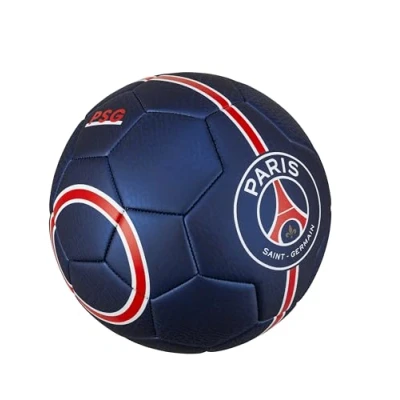 Afbeelding van PSG matte logo stripe voetbal