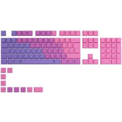 Afbeelding van Glorious PC Gaming Race GPBT Keycaps 115 PBT Tastenkappen ISO DE Layout Nebula Toetsenbordkapje