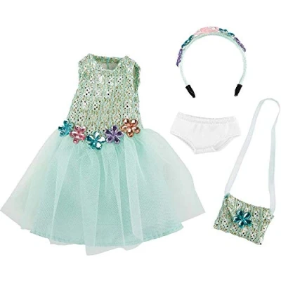 Afbeelding van Käthe Kruse 0126868 Vera Verjaardagsoutfit, lichtblauw