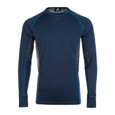 Afbeelding van Whistler Baselayer Lapas Longsleeve, Heren, Maat: Medium, Navy blazer