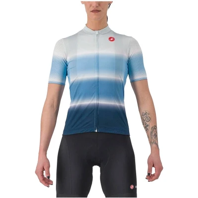 Afbeelding van Castelli Dolce Jersey Met Korte Mouwen Blauw M Vrouw
