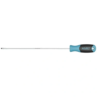 Afbeelding van Hazet 811LG 55 Werkplaats Platte schroevendraaier Kopbreedte: 5.5 mm Koplengte: 300