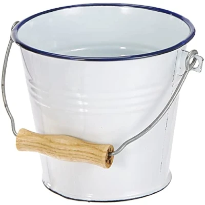 Afbeelding van IBILI CUBO Blanco 14 CMS, roestvrij staal, wit, 35,5 x 18 20 cm