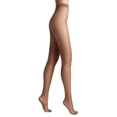 Afbeelding van Conte elegant matte damespanty met zijdeeffect versterkte dunne panty extreem flexibel NUANCE 40 Beige maat 4