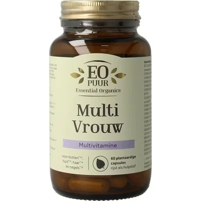 Afbeelding van Essential Organics Organ Multi vrouw puur 60 capsules