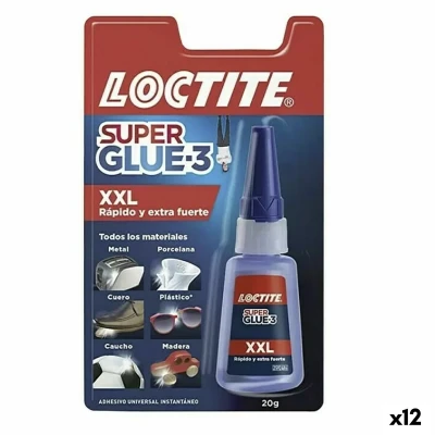 Afbeelding van Loctite Secondenlijm Super Glue 3 Xxl 20 G (12 Stuks)
