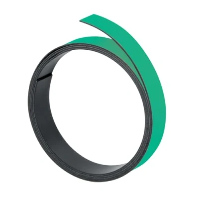 Afbeelding van FRANKEN magneetband, (L)1.000 x (D)15 (H)1 mm, groen