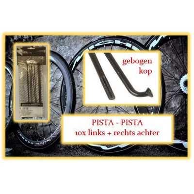 Afbeelding van Miche Spaak+nip. 10x LA+RA PISTA/PISTA