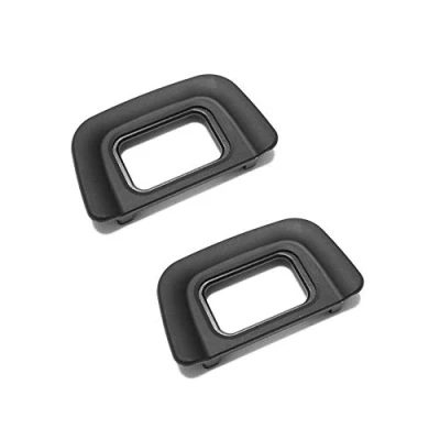 Afbeelding van DK 20 Eyecup Oculair zoeker voor Nikon D5200 D5100 D5000 D3100 D3000 D70 D70S D60 D50 D40 Camera, vervangt (2 Pack)