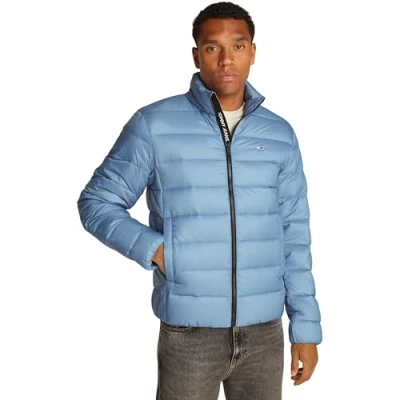 Afbeelding van Tommy Jeans Jacket Gewatteerde jas, Heren, Maat: 44, Colorado blue