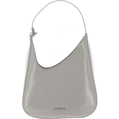 Afbeelding van COCCINELLE Leren Schoudertas Zelda Shiny Shoulder Bag Gelso Beige