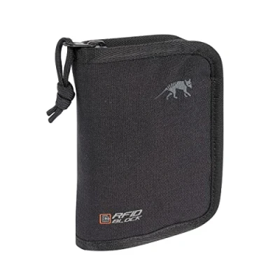 Afbeelding van Tasmanian Tiger portemonnee TT Wallet RFID B TÜV geteste portefeuille uitleesbescherming NFC leesbare creditcardtas zwart