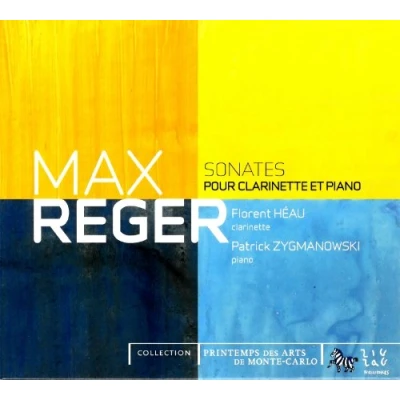 Afbeelding van Florent Héau &amp; Patrick Zygmanowski Reger: Sonates Pour Clarinette Et Piano (CD)